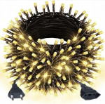 Happy People Andy &scaron;ventinė girlianda, 8m. 100 LED, &scaron;iltai balta