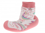 Beppi Barefoot kambarinės &scaron;lepetės mergaitėms Vienaragis/Unicorn 2202202, įvairių spalvų