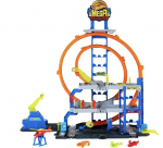 Rinkinys Hot wheels su lieto metalo automobiliu ir sraigtasparniu