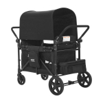 Vežimėlis Vevor iki 150kg, black