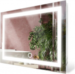 Veidrodis LED Stylowelustro, 80x60 cm