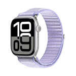 &bdquo;Dux Ducis Apple Watch 38 / 40 / 41 / 42MM YE&ldquo; nailono pintas rie&scaron;o dirželis, violetinis