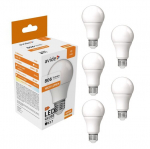LED lemputės Avide 8W A60 E27 4000K 5vnt