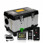 Sunster TB10 dyzelinis oro &scaron;ildytuvas 8kW 12/24/220V su Wi-Fi valdymu ir LCD jungikliu