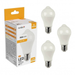 LED lemputė Avide 8.8W E27 4000K PIR sensor 3vnt