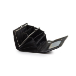 Moteri&scaron;ka juoda piniginė Nicol ZG-100-SC-71369-Universalus