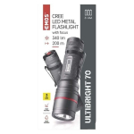 Vandeniui atsparus žibintuvėlis Ultibright 70 CREE LED, metalas, IP65, 340 lm, 200 m