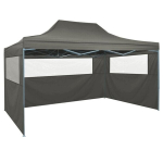 Sulankstoma pop up proginė palapinė, 3x4 m, pilka