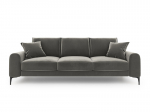 Keturvietė sofa Mazzini Sofas Madara, pilka