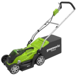 Vejapjovė Greenworks G40LM35K2x 40 V 2x2,0 Ah akum.