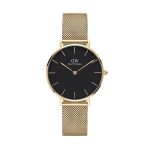 daniel wellington moteri&scaron;kas laikrodis dw00100347 - petite evergold 32mm (zw500e), 32 mm