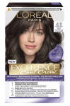 Plaukų dažai L'Oreal Paris Excellence Cool Creme, 4.11 Ultra Ash Brown