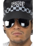 Akiniai policininko juodi