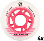 Ratukai riedučiams Nijdam 72x22 mm, 85A , 4 vnt.