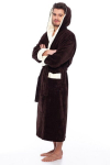 Chalatas vyrams Elite Bamboo, rudas