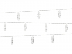 LED girlianda - kabliukai 1,4 m