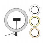 Žiedo formos Led &scaron;viestuvas su pultu 30W, be stovo