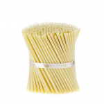 50 vnt. Bičių va&scaron;ko žvakių baltos spalvos Danilovo No80, 250 g
