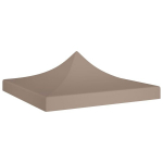 Proginės palapinės stogas, taupe spalvos, 3x3m, 270 g/m&sup2;