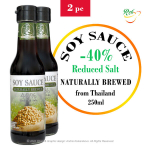 Sojos padažas sumažinta druska - 40%, Soy Sauce, Healthy Boy Brand, 2x250ml