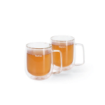 Fissman dvigubu sienelių puodelių rinkinys Lungo, 300 ml