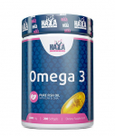 Maisto papildas Haya Labs Omega 3 200 kaps.