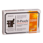 Maisto papildas D-Pearls 3200, 80 kapsulių