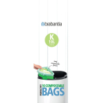 Brabantia mai&scaron;ai &scaron;iuk&scaron;lėms Bio K 10 l, 10 vnt.