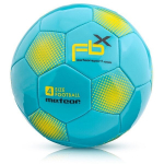 Futbolo kamuolys Meteor FBX, 4 dydis, mėlynas