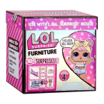 Lėlė su siurprizu L.O.L. Surprise Furniture with Pop - Chill Patio with Dawn - 4 serija