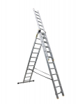 Trijų dalių daugiafunkcinių kopėčių Drabest &bdquo;PRO&ldquo; 3x12
