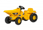 Pėsčiųjų traktorius su pedalais ir kibiru Rolly Toys rollyKid Dumper CAT