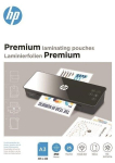 Laminavimo plėvelė HP Premium, A3 250 mic, 25 vnt