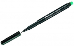 Žymeklis permanentinis Faber-Castell 1523 S, 0.4 mm, su trintuku, juodas 1213-049