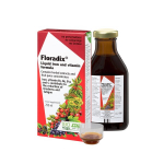 Maisto papildas Floradix skystis, skystosios geležies formulė, 250 ml