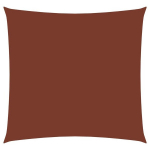 Uždanga nuo saulės vidaXL, 5x5 m, oranžinė