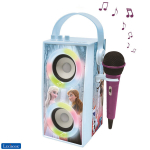 Karaokė kolonėlė vaikams - LEXIBOOK - Ledų karalienė - Bluetooth V5.0 - &Scaron;viesos efektai