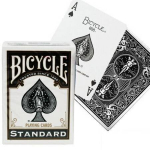 Pokerio kortos Bicycle Rider Black