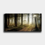 Reprodukcija ant drobės Mi&scaron;kas, 50x120 cm