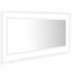 Veidrodis vidaXL LED 100, baltas