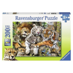 Dėlionė Ravensburger Didelių kačių miegas, 200 d.