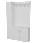 Prie&scaron;kambario komplektas Kalune Design, Hall Stand, White