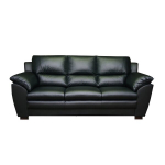 Sofa Emma 3, juoda