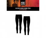 Termo tamprės vaikams Thermal insulated leggings, Heat Keeper, juodos, 2 vnt.