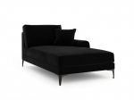 Ku&scaron;etė Mazzini Sofas Madara, juoda/juoda
