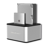 Dokų Stotis - Qoltec 5316 2x HDD/SSD USB 3.0 Sidabrinė
