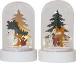 Dekoracija Forest Friends 9 cm, 2 vnt .
