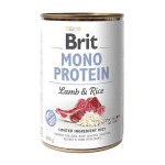 Brit Mono Protein su ėriena ir ryžiais, 6x400 g