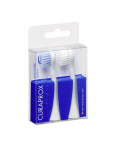 Galvutės Sensitive elektriniam dantų &scaron;epetėliui Curaprox Hydrosonic Easy, 2 vnt.
