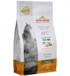 Sausas ėdalas katėms su vi&scaron;tiena, Almo Nature HFC Adult Sterilized Cat, 1,2 kg